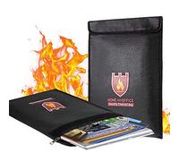 Fireproof Document Bag, Safe Storage Bags (15"x 11"