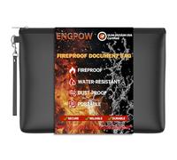 Fireproof Document Bag Safe Storage for Money,Jewelry,A4 Documents