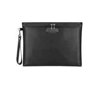 Fireproof Document Bag with Lock 14.3 * 10.2 Waterproof Cash Pouch with Zipper for A4 Important Documents/Money/Jewelry and Passport