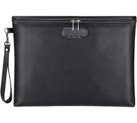 Fireproof Document Bag with Lock, ZOOPIP 14.3"x10.2" Fireproof and Waterproof Money Bag with Zipper Closure, Storage Pouch for A4 Letter Size Document, Cash, Cell Phone, Tablet, Credit Card,Passport