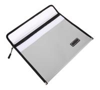 Fireproof Document Pouch for Tax Papers and Contracts, Portable | Silicone Fiber, Waterproof Protection, Home and Office Use, Lightweight Creative Style, Easy Carry
