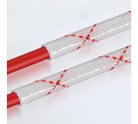 Fireproof Fiberglass Cable Sleeve, High Voltage Protection, Ideal for Electrical Cord Safety
