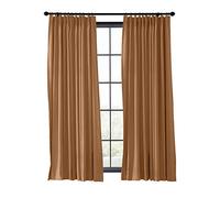 Fireproof Flame Retardant Thermal Insulated Curtain Drapery Panel Pinch Pleat, Hazel 84"W x 84"L for Home, Office, Hotel, School, Cinema and Hospital (1 Panel), ChadMade Exclusive