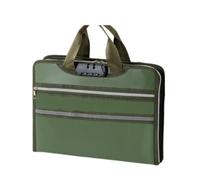 Fireproof Important File Storage Bag Waterproof Lockable Expanding File Organiser Dustproof Large Capacity A4 Files Briefcase