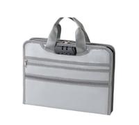Fireproof Important File Storage Bag Waterproof Lockable Expanding File Organiser Dustproof Large Capacity A4 Files Briefcase