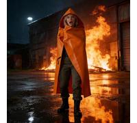 Fireproof Layer - Fireproof Layer | Escape Blanket Hooded Fireproof Cap With Hood Heat Resistant For Full Body Protection Sprinkler Hood Fire Home Hotel Kitchen Use