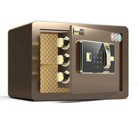 Fireproof Safe - Anti-Theft Steel Security Cabinet with Password & Fingerprint Lock 6 Unlock Methods Perfect for Valuables Important Documents & Home Security