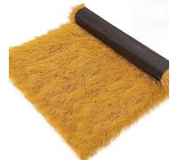 Fireproof Synthetic Thatch Roll - 1x10m (39.4x393.7in) Artificial Palm Roofing for Tiki Bars Patios Pools & Hawaiian Parties -Mexican Straw Style