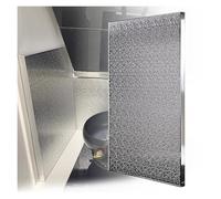 Fireproof Wall Panels Heat Shield Board for Wood Stove, 300°C Aluminum Adhesive Insulation Panel for Kitchen Behind Appliance Oven Stove Refrigerator Fridge Microwave(40x22in/101.6x55.9cm)