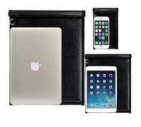 Fireproof Waterproof Document Bag Faraday Bag - Car Key Fob Protects Cash Marriage Certificate Storage Bags for IPAD Notebook Documents Electronics from Fire (Three Sizes XL-L-S)