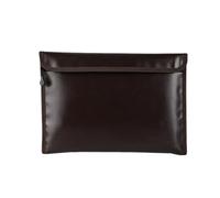Fireproof Waterproof Document Bag, Large Sealed Moistureproof Pouch for Passport, Cash, Property Deeds & Important Papers(Brown,Medium)