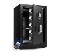 Fireproof Waterproof Household Fingerprint Password 60cm Office into The Wall All Steel Anti-Theft Alarm Deposit into The Wardrobe All Steel Drawer with Lock for