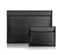 Fireproof Waterproof Money Bag Document Bag for Valuables Cash Jewelry File Students