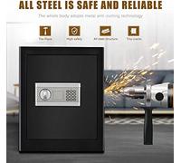 Fireproof Waterproof Safe Safes Fireproof,-Security Steel Security Cabinet Money Box with Keypad Indicator Digital Combination Lock