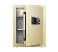 Fireproof Waterproof Security Cabinet for Office Jewelry & Cosmetics Seamlessly Integrates into Wall with Fingerprint Lock for Enhanced Safety and Space Saving Design.