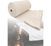 Fireproof Welding Blanket 2/3/5mm Thick Heat Resistant Mat Ceramic Fiber Oven Door Protector HighTemperature Roller Shutter Cover 1260°C Safety Shield