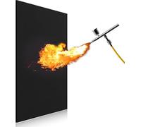 Fireproof Welding Blanket Heat Proof Mat, 30x20x1cm Carbon Felt, Heat Resistant to 2200℉,Fire Retardant Insulation Pad for Soldering,Grilling,Stove,BBQ,Kitchen,and Steam Engine-Multipurpose & Durable