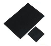 Fireproof Welding Blanket - High- Resistant Insulation Mat (1000°C), Carbon Fiber Preoxidized Felt, 50x50 cm, Black - for Workshop, for Camp(30CM X 50CM)