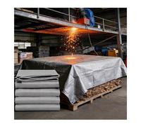 Fireproof Welding Curtain, Flame Retardant Blanket with Reinforced Heat Insulation, Safety Shield for Welding or Cutting