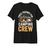 Fires Friends Fun Camping Crew Premium T-Shirt