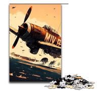 Fires Planes Jigsaw Puzzles for Adults Wooden Puzzles Challenging Brain Teaser for Teenagers Family Fun Interactive Game 1000 PCS(75x50cm)