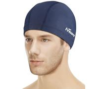 Firesara Fishtail Fabric Swimming Cap Women Men, Breathable High Elasticity Swim Cap Hair Protection Quick Dry Soft for Long Hair Short Hair, Kids Boys and Girls