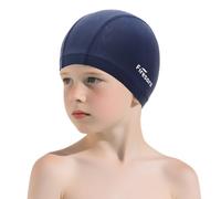 Firesara Fishtail Kids Swim Cap, Breathable High Elasticity Swimming Hats for Boys and Girls Quick Dry Soft for Toddler Aged 6-14 Bathing Cap for Children Swim Hat for Long Hair and Short Hair