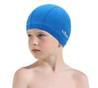 Firesara Fishtail Kids Swim Cap, Breathable High Elasticity Swimming Hats for Boys and Girls Quick Dry Soft for Toddler Aged 6-14 Bathing Cap for Children Swim Hat for Long Hair and Short Hair
