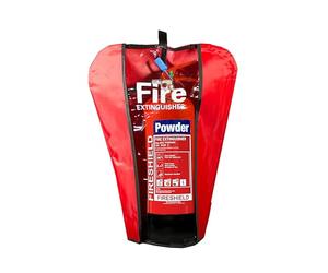 FireShield Dry Powder Fire Extinguisher 1kg - 9kg With PVC Extinguisher Cover CE Approved & Kitemarked BS N3, Ideal For Outdoor Use, BBQs, Home, Garden, Farm (2KG Extinguisher)