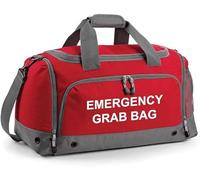FireShield Emergency Grab Bag Home Evacuation & Car Safety Kit - Holdall Bag