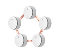 FireShield Interlinked Battery Smoke Alarm (5 Pack)