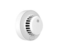 FireShield Optical Smoke Alarm For Home | 5-Year Replaceable Battery Smoke Alarm With Test/Silence Button | 10-Year Smoke Detection Sensor | Ideal For Bedroom, Living Room, and Hallways