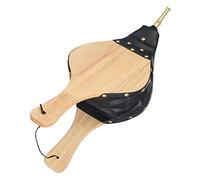 Fireside Bellows, Wood Bellows Blower Fireplace Wood Air Blower Fire Tools for Outdoor Cooking Camping BBQ Grill Chimney