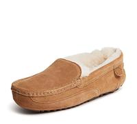Fireside by Dearfoams Men's Melbourne Slipper, Chestnut, 9 UK