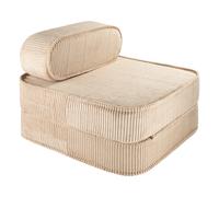 Fireside chair in corduroy Light brown one size
