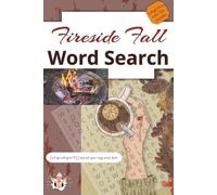 Fireside Fall Word Search, Large Print over 50+ puzzles: Curl up with your Latte and test your cozy word skills, 6x9 inches, 121 pages, these Autumn ... Spice Season (Mertonopolis Puzzle Collection)