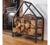 Fireside Log Storage Rack Valiant Black One Size