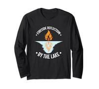 Fireside Reflections by The Lake Long Sleeve T-Shirt