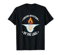 Fireside Reflections by The Lake T-Shirt
