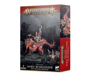 Fireslayers: Auric Runefather on Magmadroth GAMES WORKSHOP 10% Off UK rrp