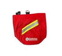 FireStation Innovations SCBA MASK BAG, Red -, Extra Grande, Red