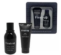 Firetrap for Him Gift Set, Eau de Toilette 75ml & Body Wash 100ml, Men's Fragrance Collection, Black