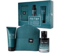 Firetrap FR/TRP Men's Gift Set, Eau de Toilette, Body Wash and Beanie Hat, 3 Piece