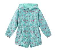 Firetrap Girls Spring Floral Rain Jacket Aop 13 Years