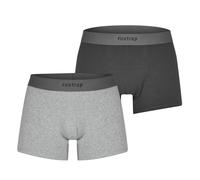 Firetrap Mens 2 Pack Trunks Grey/GreyMarl Small
