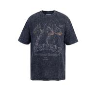 Firetrap Mens Acid WshTee Short Sleeve Cotton Doberman S