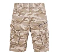 Firetrap Mens BTK Cargo Shorts Sand Camo L