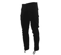 Firetrap Mens Cargo Chinos Pants Wash Black 38W / 32L