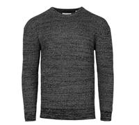 Firetrap Mens Classic Crew Neck Knitwear Jumper Sweater Top Black XXL