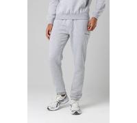 Firetrap Men's Cotton Rich Brushed Fleece Joggers with Zip Pockets in Light Grey | Size: XL Firetrap Light Grey XL